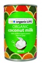 organic coconut milk - product's photo