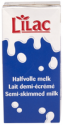 lilac semi skimmed milk  - product's photo